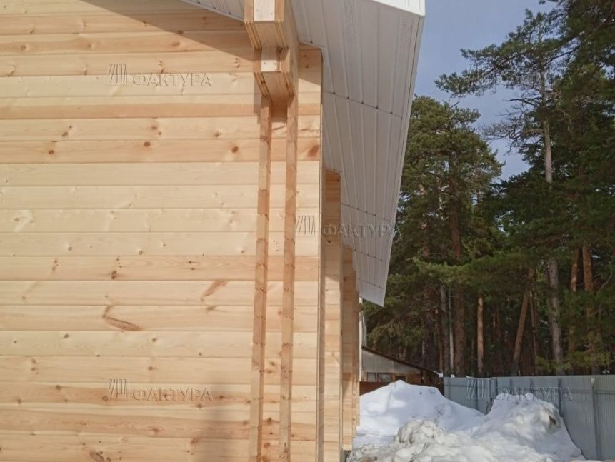 Индивидуальный проект из бруса — Московская обл., Раменский р-н, д.Минево - №44