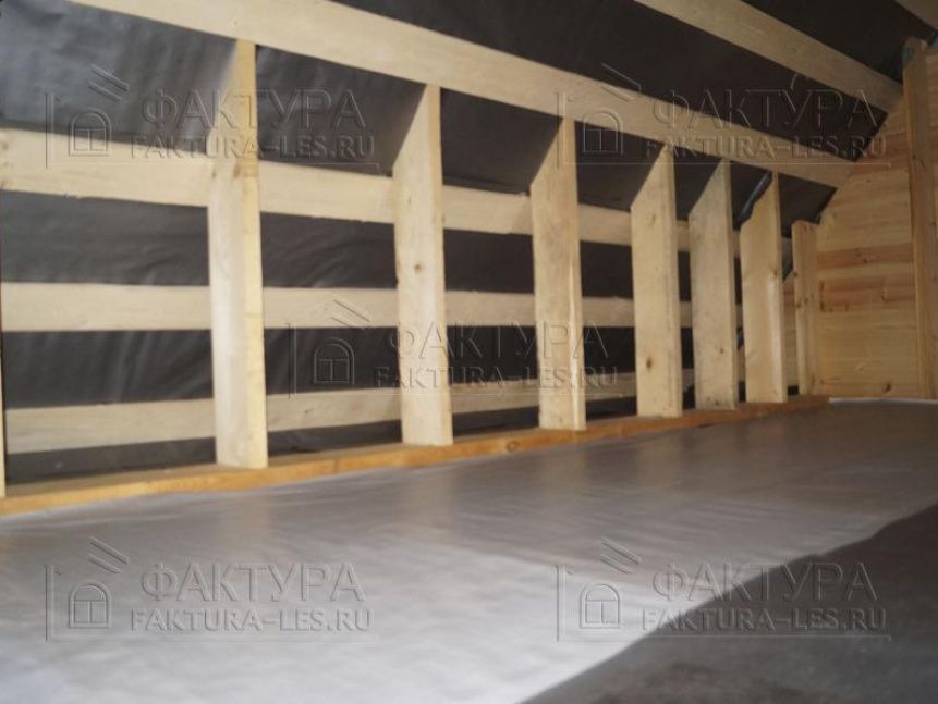 Обрешетка кровли - дом по проекту Б-2