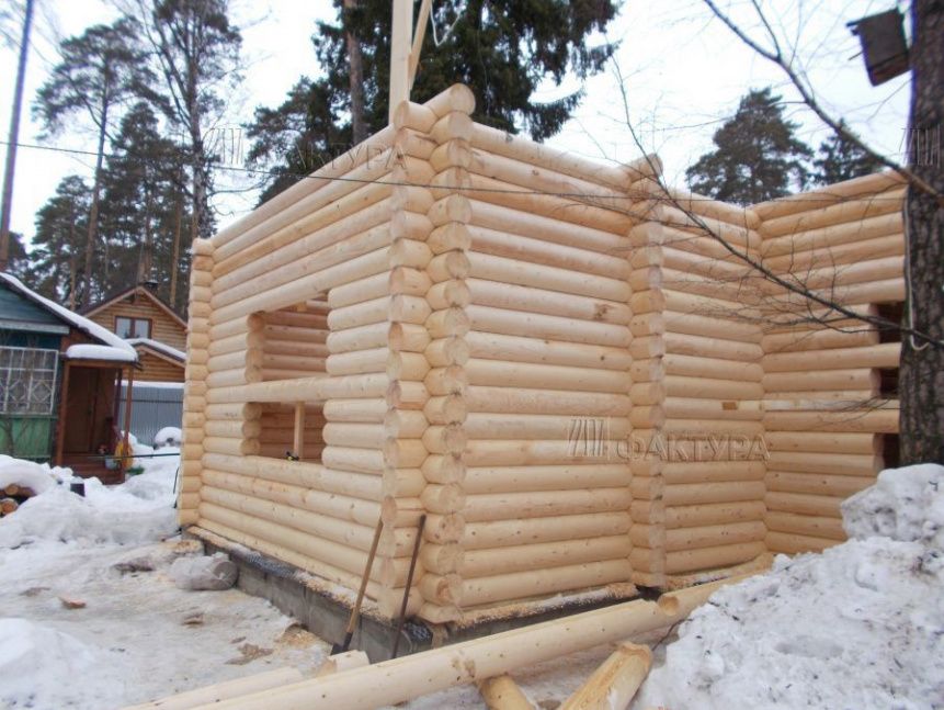 Дом из бревна Крутец в Московской обл. - №4