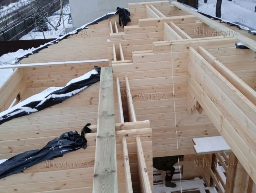 Индивидуальный проект из бруса — Московская обл., Раменский р-н, д.Минево - №18