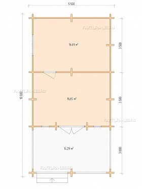 План 1 этажа