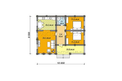 План 1 этажа