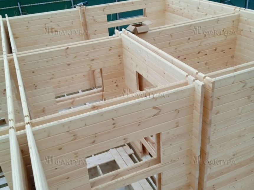 Индивидуальный проект из бруса — Московская обл., Раменский р-н, д.Минево - №13