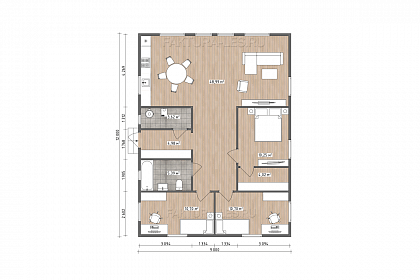 План 1 этажа