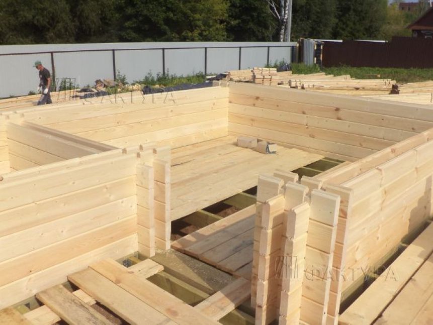 ИП из двойного бруса - №1