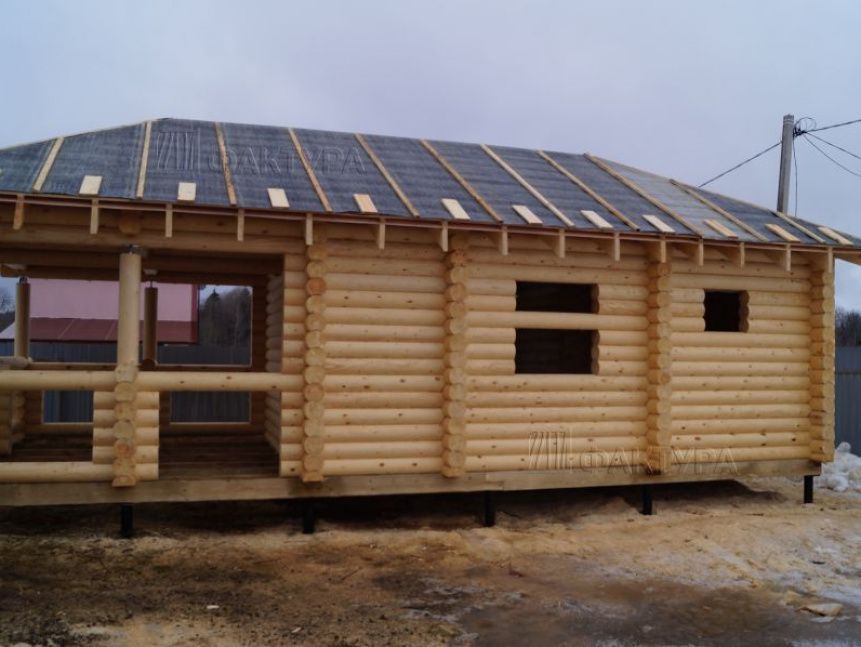 Проект бани из бревна Б-10 — №7