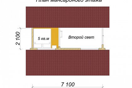 План 2 этажа