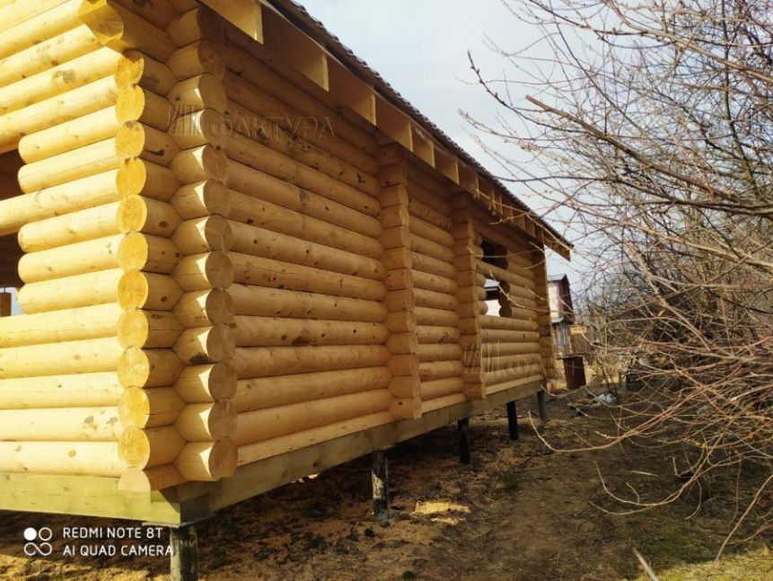 Проект дома из бревна Дымница — №14