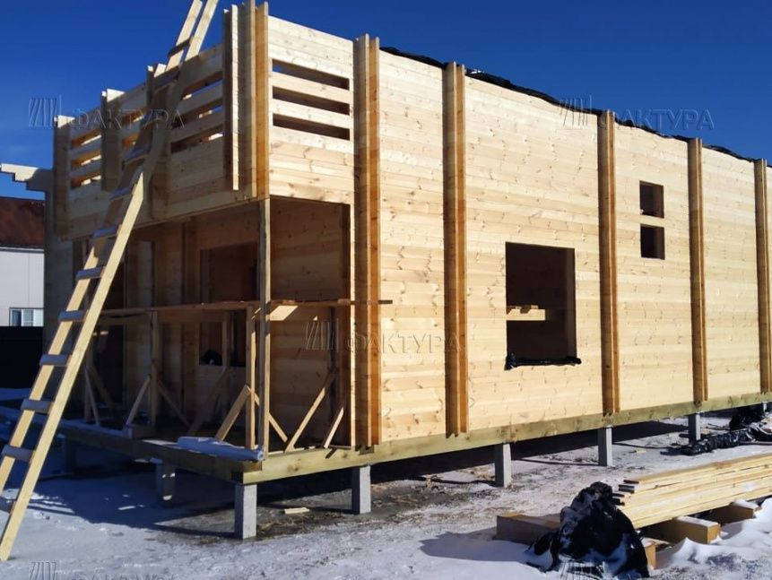 Индивидуальный проект из бруса — Московская обл., Коломенский р-н, д.Нецепино - №15