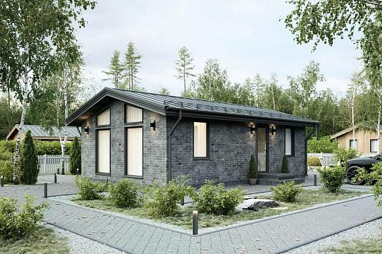 Выбрать отделку Имитация кирпича