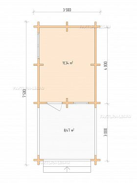 План 1 этажа