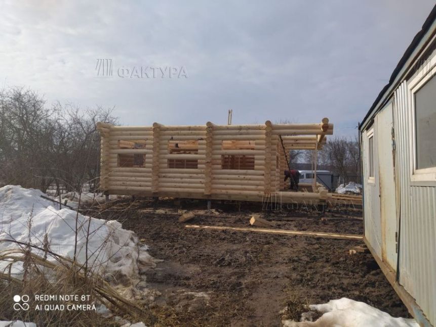 Проект дома из бревна Дымница — №6