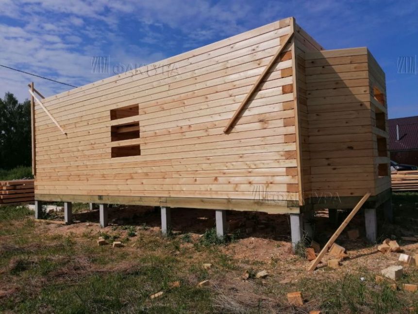 Проект дома из бруса Полдневица — №13