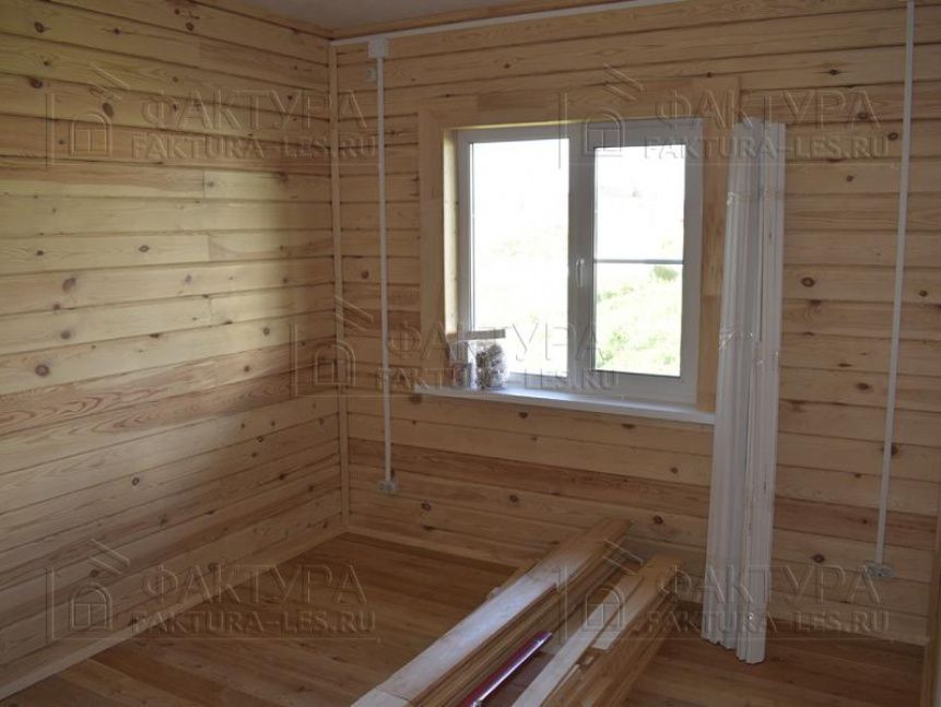 Пластиковые окна в доме из бруса Емеля - Московская обл.