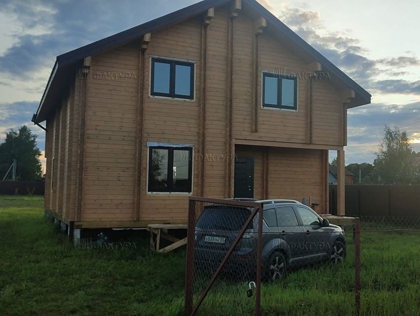 Индивидуальный проект из бруса — Московская обл., Коломенский р-н, д.Нецепино - №52