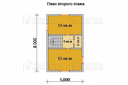 План 2 этажа