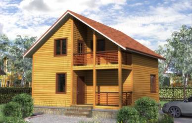Проект дома из бруса Воскресение