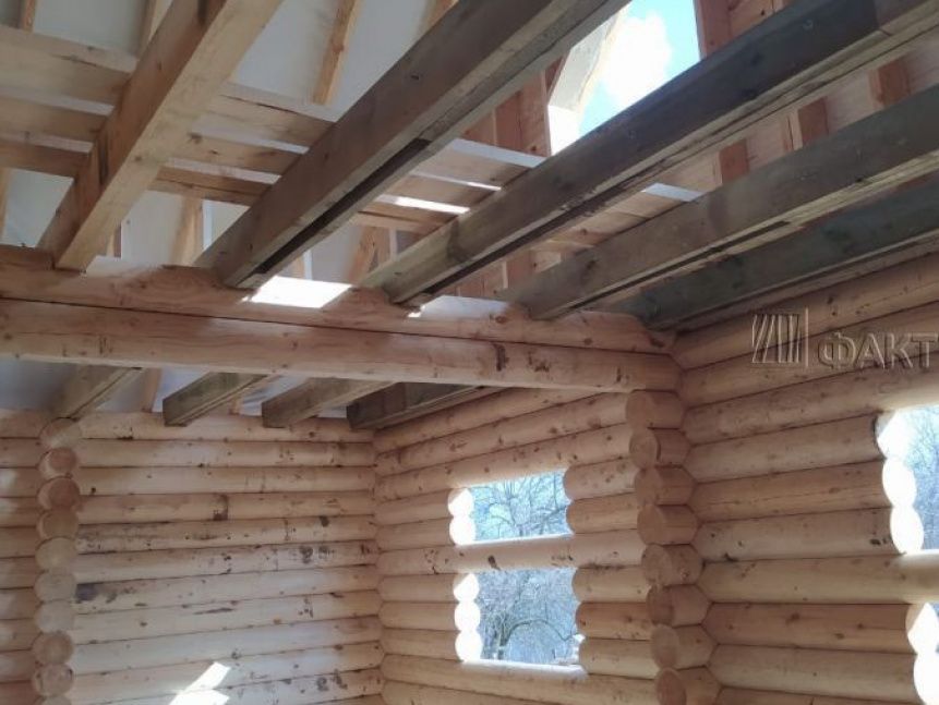 Проект дома из бревна Дымница — №16