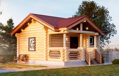 Проект бани Б-9