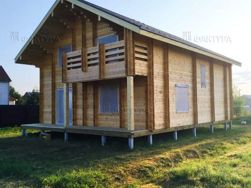 Индивидуальный проект из бруса — Московская обл., Коломенский р-н, д.Нецепино - №49