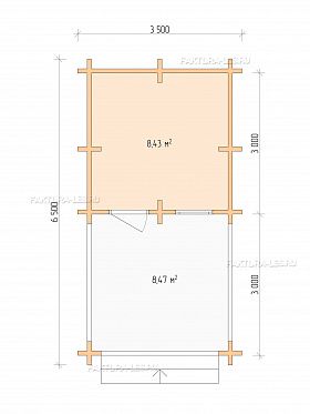 План 1 этажа