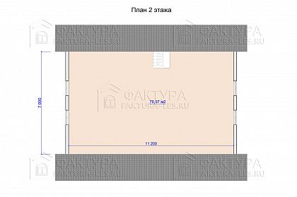 План 2 этажа