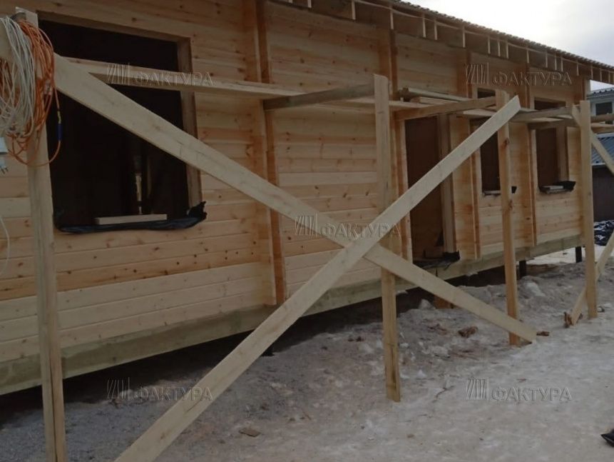 Индивидуальный проект из бруса — Московская обл., Раменский р-н, д.Минево - №27