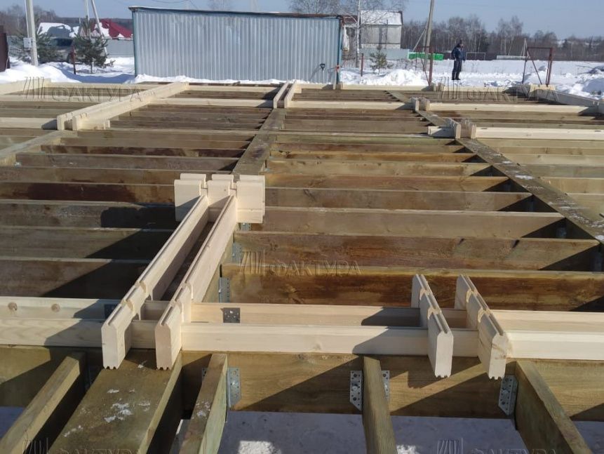 Индивидуальный проект из бруса — Московская обл., Коломенский р-н, д.Нецепино - №1