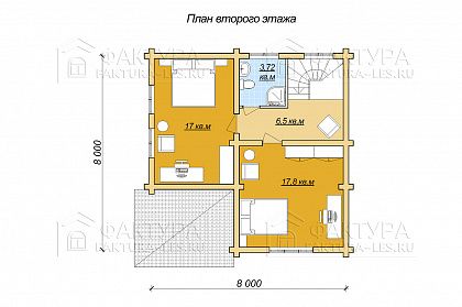План 2 этажа