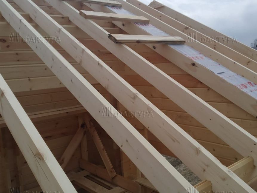 Индивидуальный проект из бруса — Московская обл., Коломенский р-н, д.Нецепино - №24