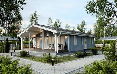 Проект каркасного дома Сканди-10