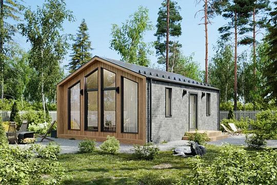 Выбрать отделку Имитация кирпича