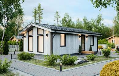 Проект каркасного дома Сканди-03