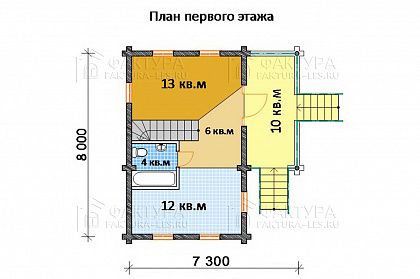 План 1 этажа