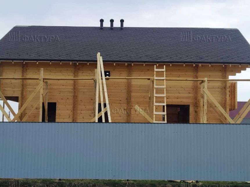 Индивидуальный проект из бруса — Московская обл., Коломенский р-н, д.Нецепино - №37