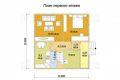 План 1 этажа