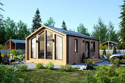 Проект каркасного дома &laquo;Барн-05&raquo;, 42.6 м².