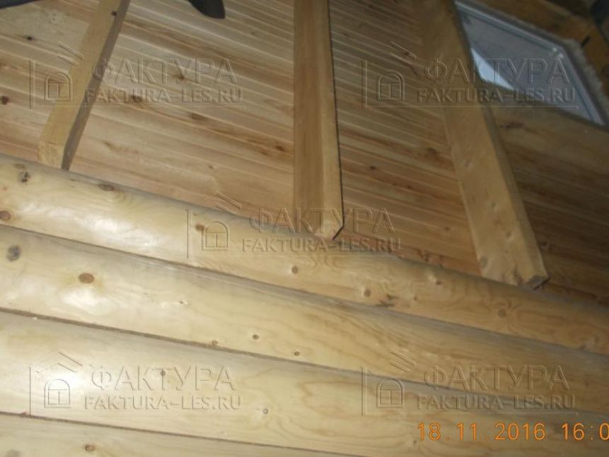 Экологичный материал - строительство из бревна по проекту Б-2