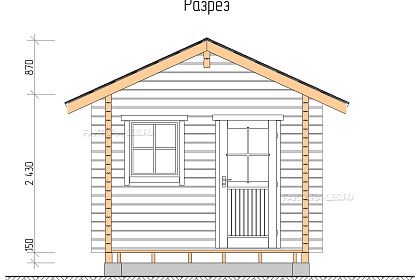  «ДСВ 3,5x7,5», 28.3 м². Срез проекта
