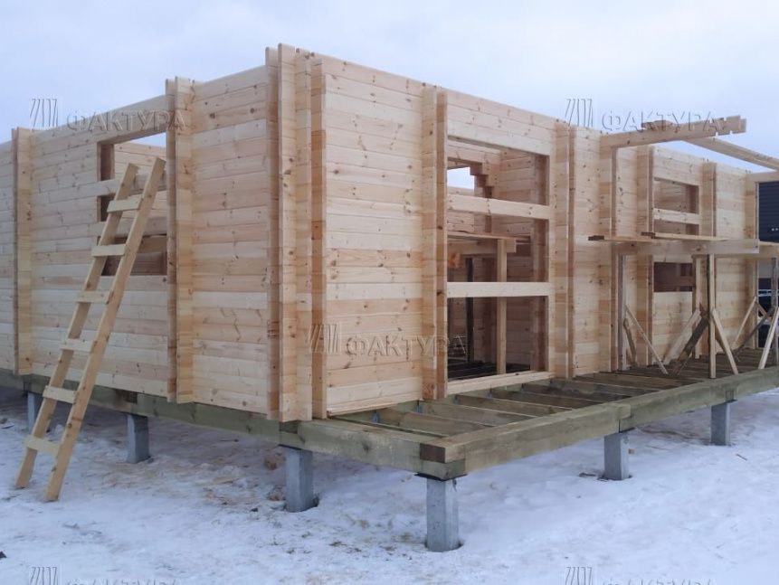 Индивидуальный проект из бруса — Московская обл., Коломенский р-н, д.Нецепино - №11