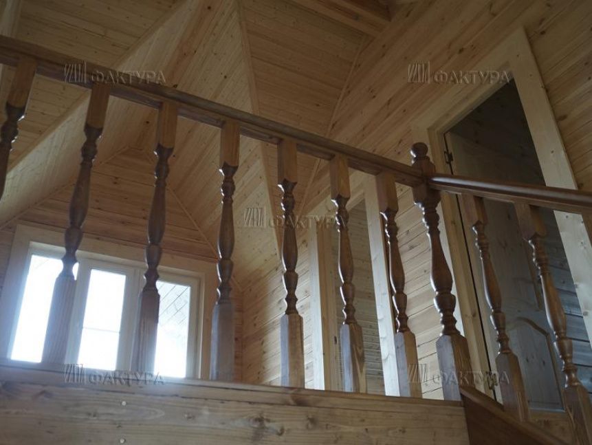 Второй этаж в доме из бруса в Солнечногорском р-не - индивидуальный проект