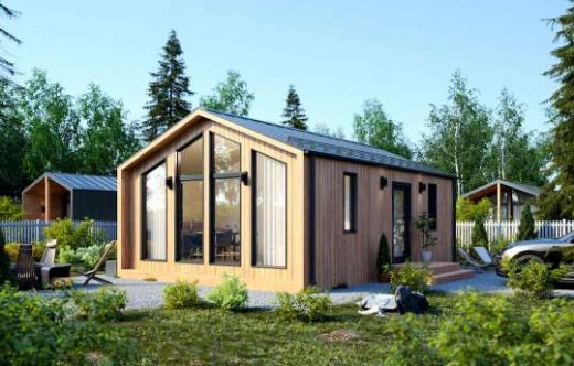 Проект каркасного дома «Барн-05» 42.6 м²