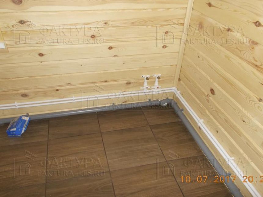 Углы в деревянном доме - проект Емеля в Московской обл.