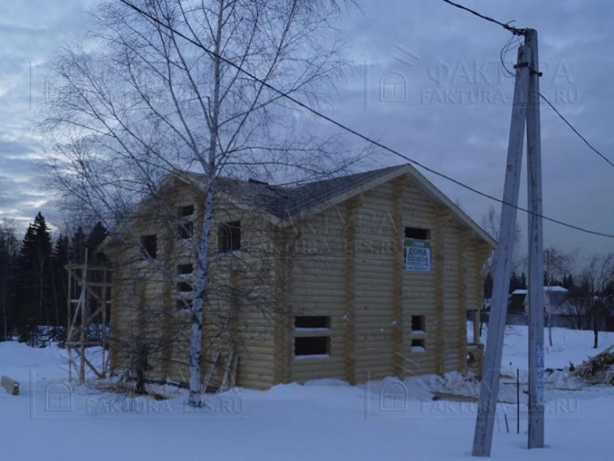 Коттедж из бревна Пушкино в Московской обл. - №13