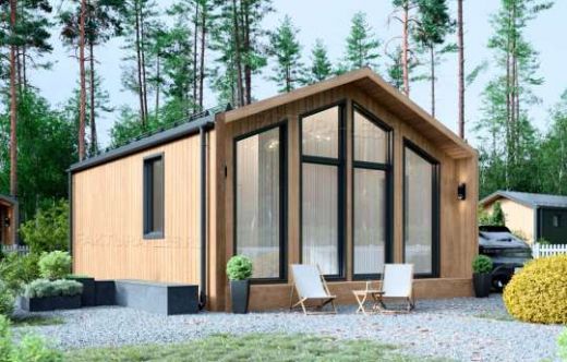 Проект каркасного дома «Барн-03» 31.8 м²