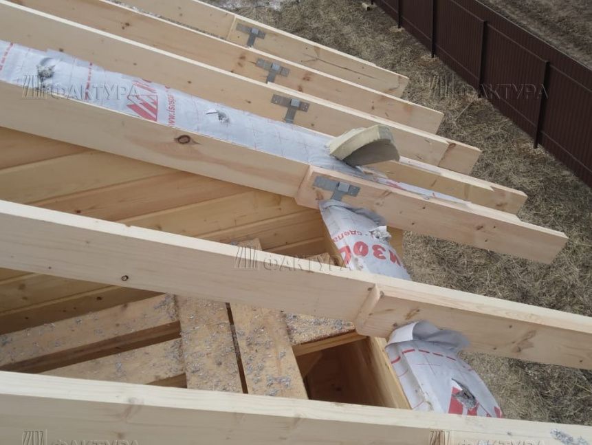 Индивидуальный проект из бруса — Московская обл., Коломенский р-н, д.Нецепино - №25