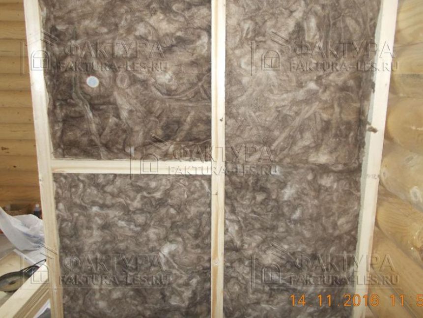 Минеральная вата - строительство дома по проекту Б-2