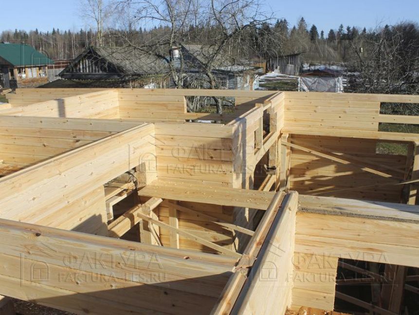 Стенокомплект из бруса в Московской обл. - №8