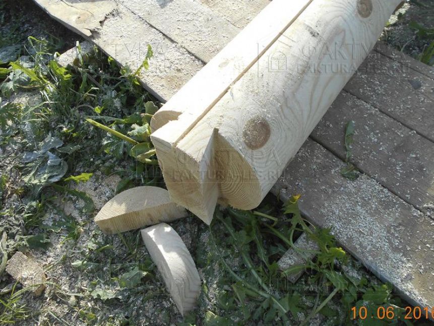 Чаши и пазы - строительство бани из бревна