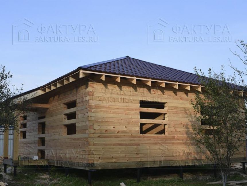 Постройка из бруса - фото №2